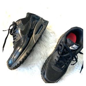 NIKE W AIR MAX 90-BK/SL/BK